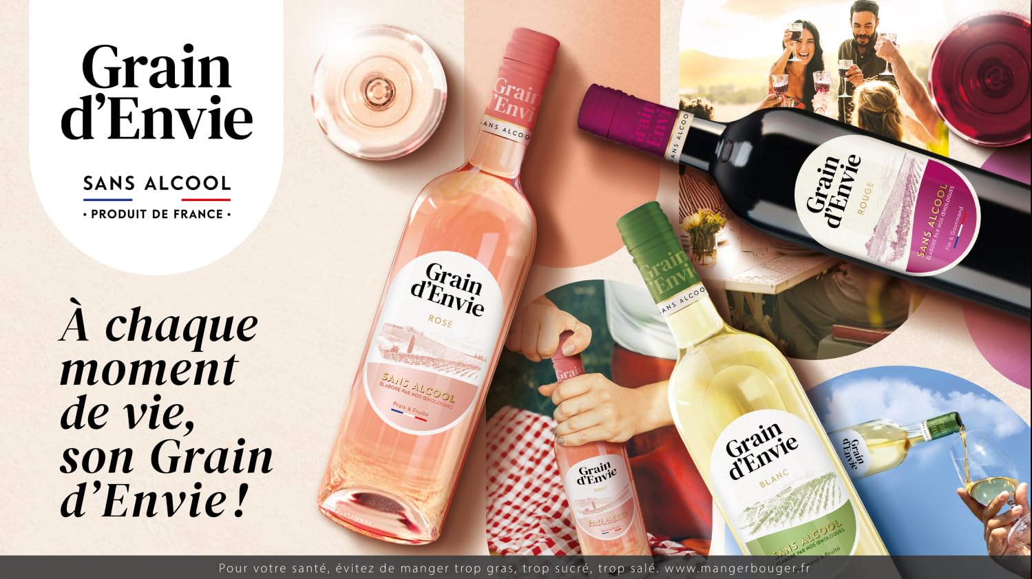 Grain D'Envie - Rouge - Alcohol Free - 6 bottles x 75 cl