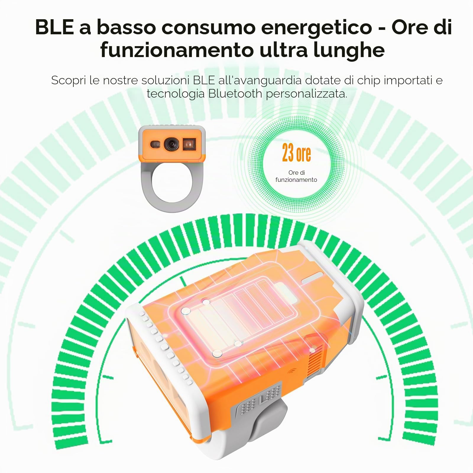 T3 scanner tattile ad anello Bluetooth logistica corriere scanner di codici a barre 2D supporto connessione gateway grado di protezione IP65