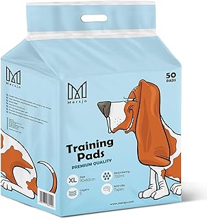 Hygienische Unterlagen für Haustiere Trainingsunterlagen für Welpen Puppy Training Pads Trainingpads für Haustiere Hygieneunterlagen für Hunde Toilettenmatte 100 Stück (90 x 60 cm)