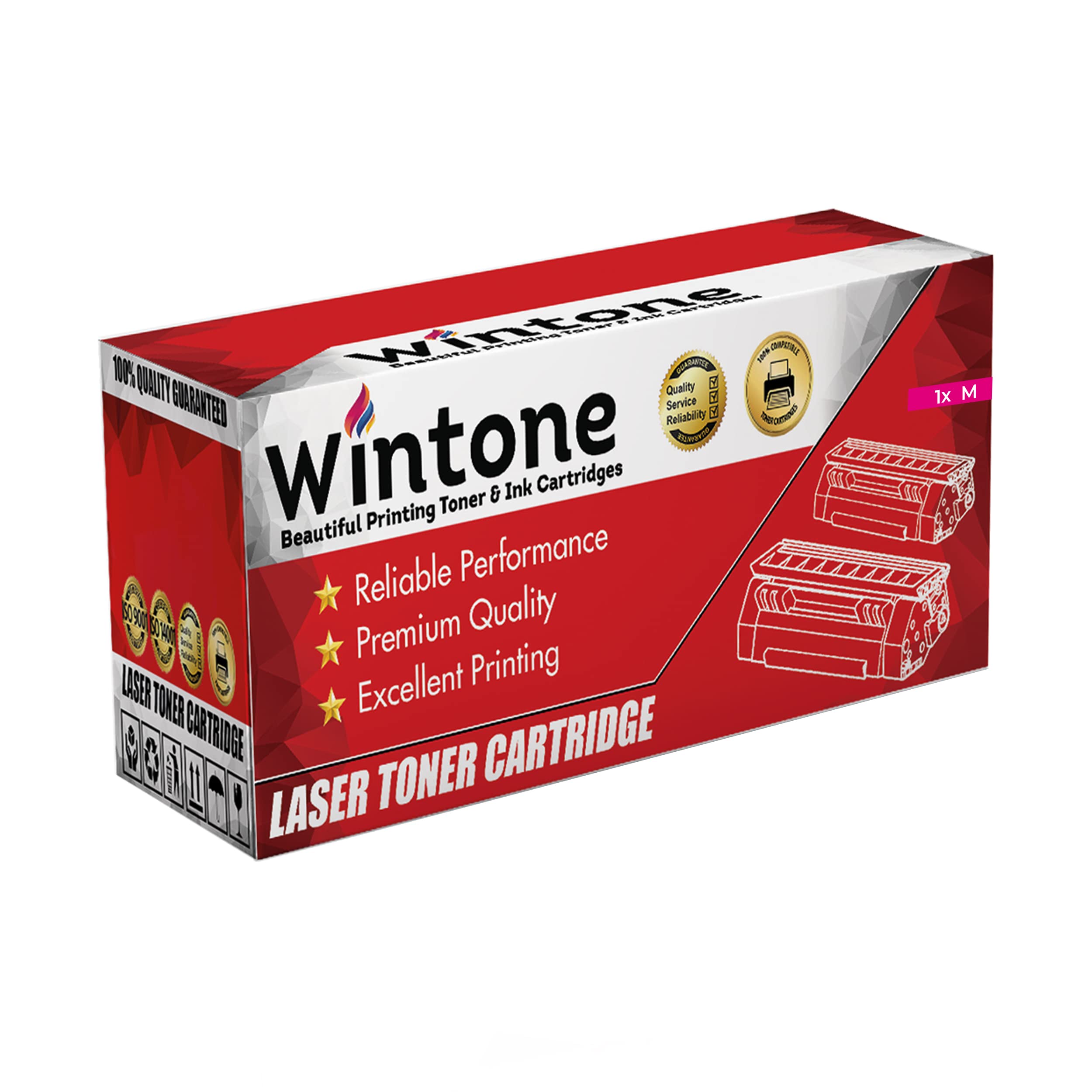 1x Wintone Compatible Toner Cartridges Replacement for Kyocera TK-8515 M | Magenta | Taskalfa 5052CI, 5053CI, 6052CI, 6053CI, Copystar CS5053CI, CS6052CI, CS6053CI | 20,000 Pages Yield