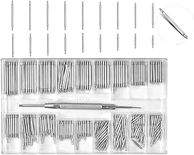 270 x Watch Strap Pins 1.5 mm Assorted Spring Bars Repair Kit Watch Instrument Adjustment for Watches Bracelet for Watch Strap Repair, 8 mm-25 mm, Classic