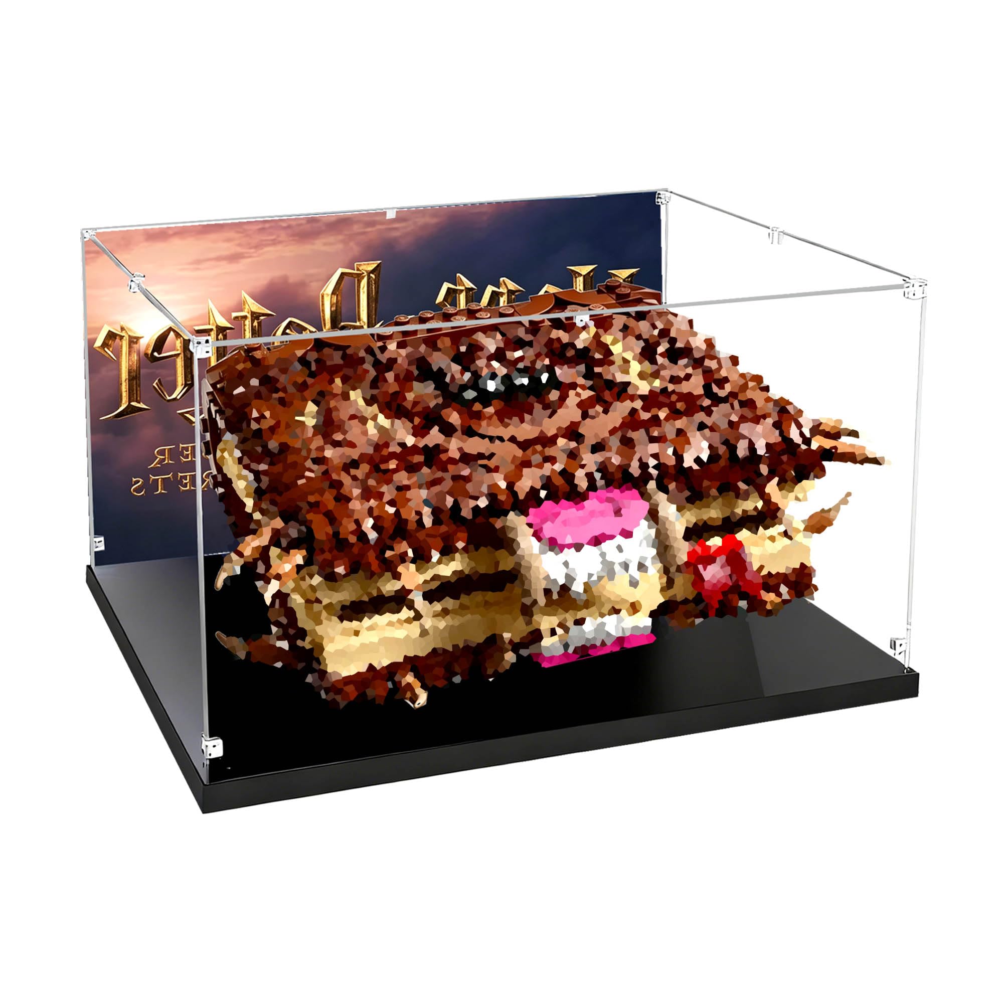 Vetrina compatibile con Le-go 76449 Book of Monsters Set (stile)