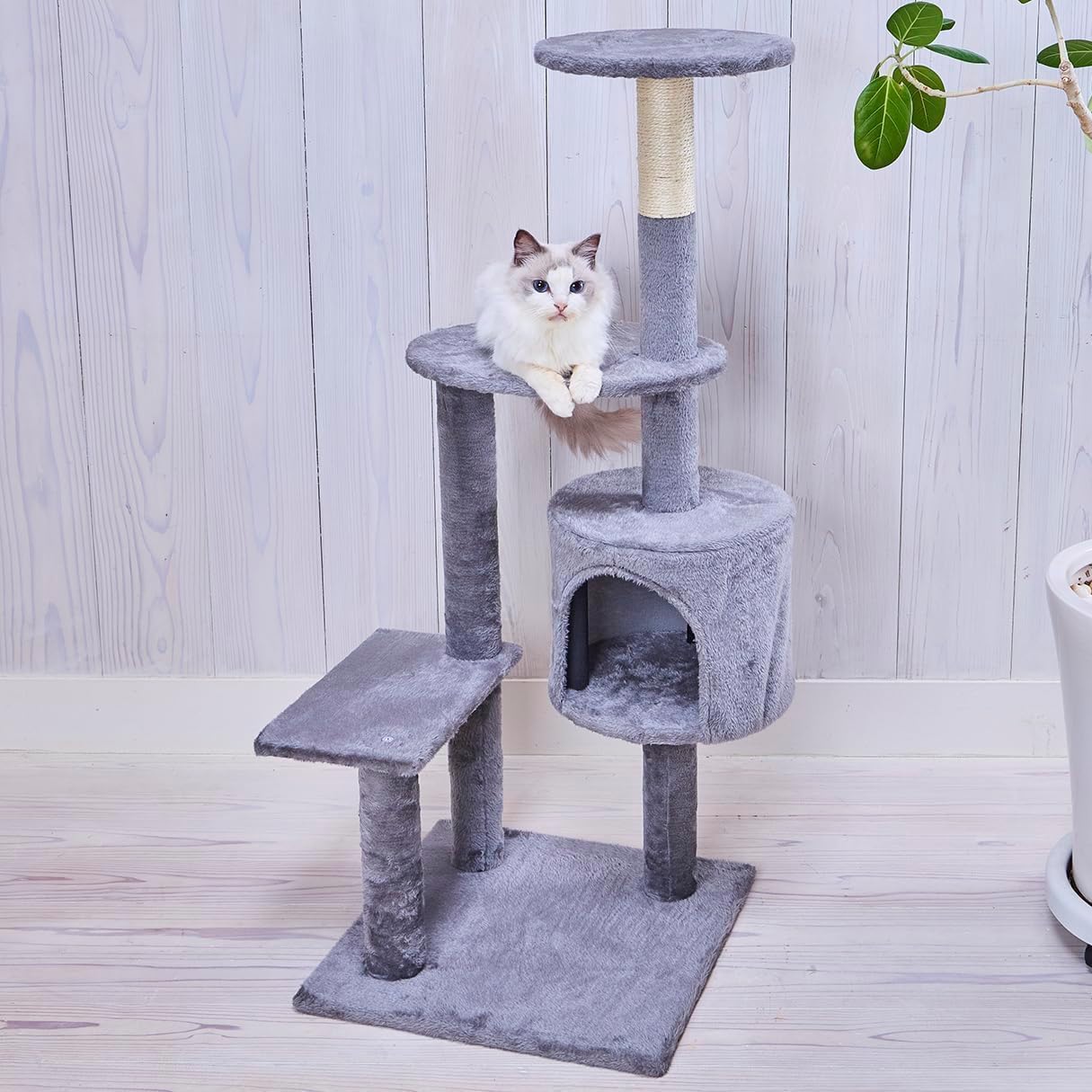 Amazon.co.jp: アドメイト (ADD. MATE) 猫用タワー ねこまど コテリア