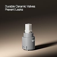 Vista 8 de KOHLER K-394-4-BN Devonshire® Widespread Bathroom Sink Faucet, Pop-Up Drain Assembly, 3-Hole Bathroom Faucets, 2-Handle, 1.2 GPM, Vibrant Brushed