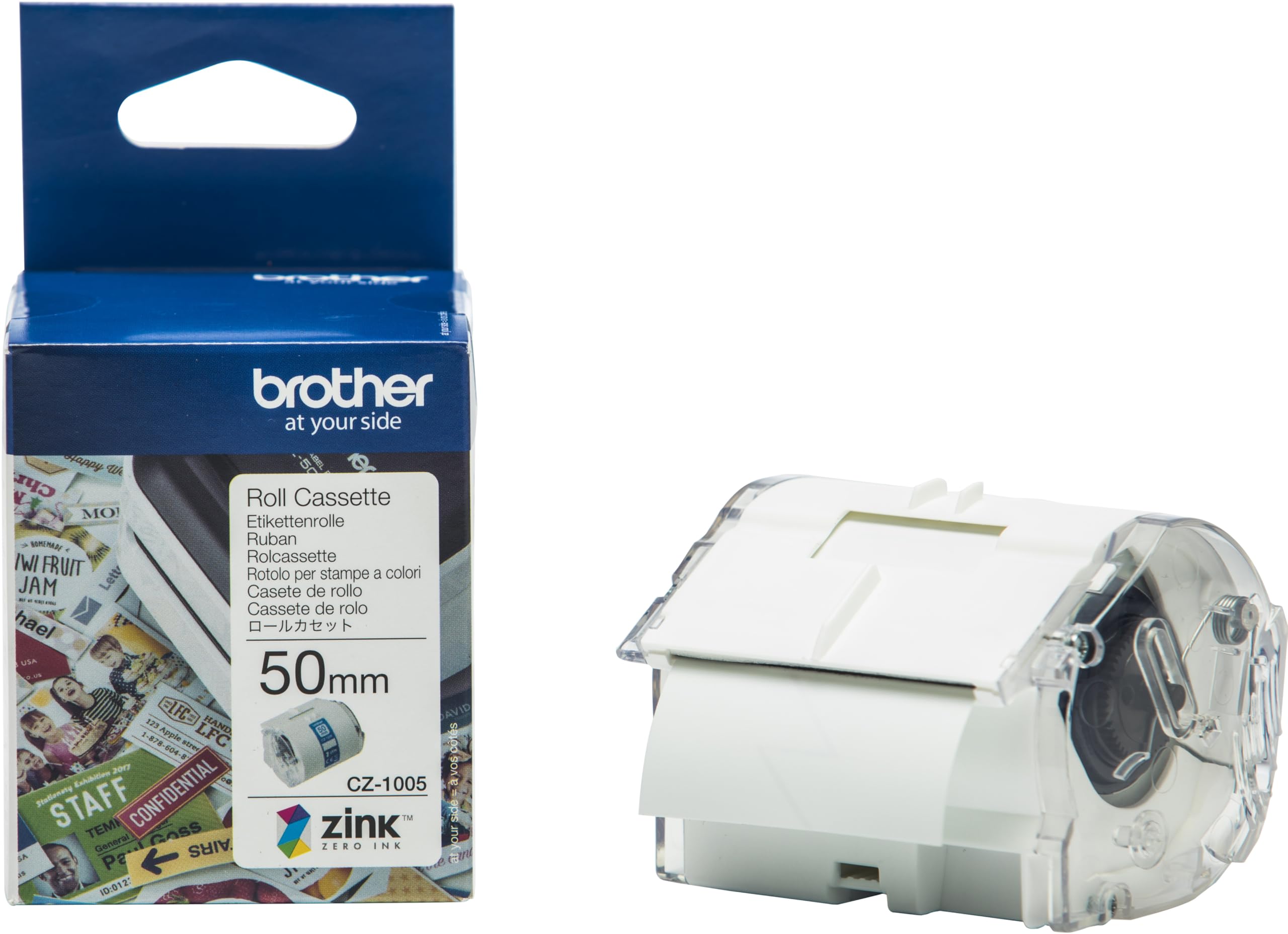 Brother CZ-1005 - Rotolo (5 cm x 5 m) 1 rotolo(i) di etichette continue