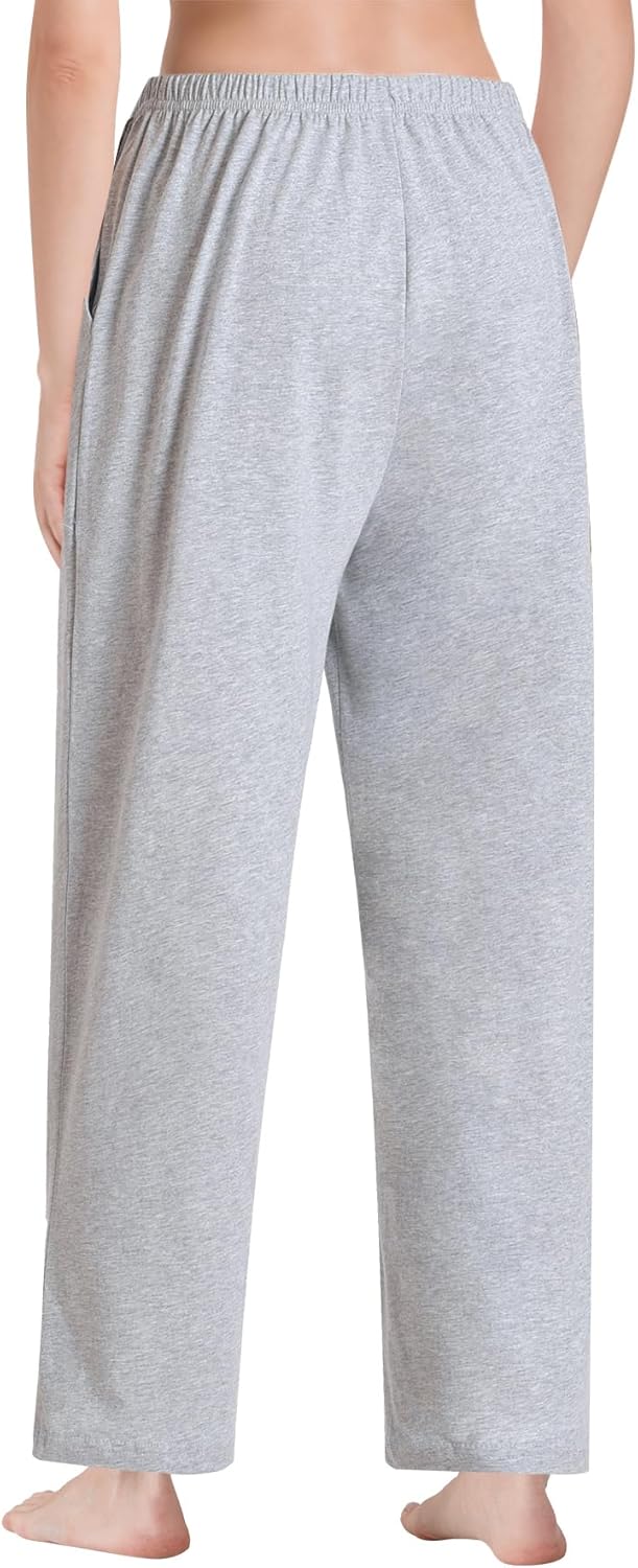 Latuza Women's Petite Pajama Pants Cotton Pajama Bottoms Petite Length - Image 2