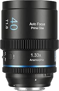SIRUI 40mm T1.8 1.33X Anamorphic Lens for E Mount Cameras