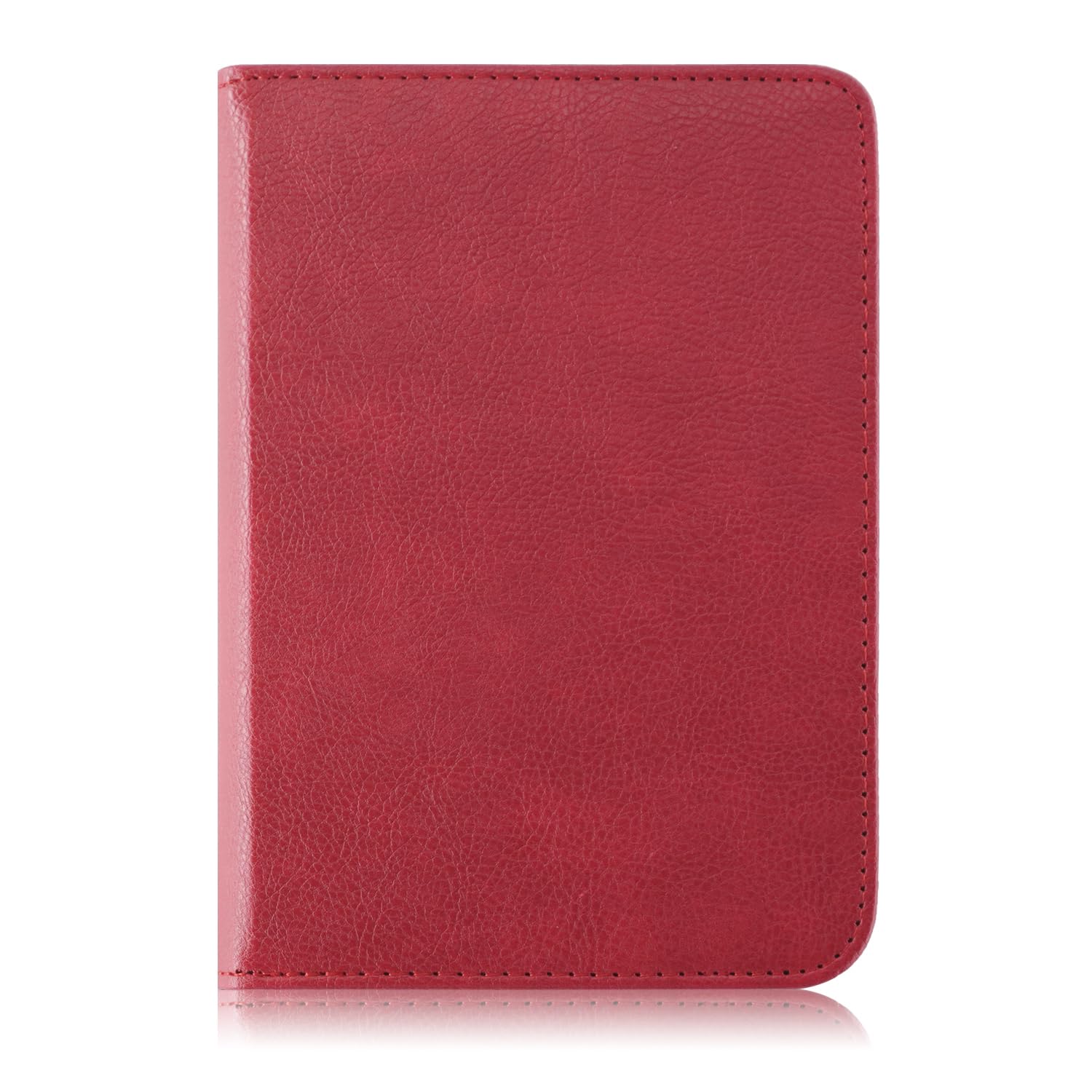 TOPCASE Case for Kobo Libra Colour/Libra 2/Libra BW/Tolino Vision Colour/Vision6 7inch e-Book Smart Cover with Hand Strap Card Slot and Auto Sleep/Wake,Red - Image 3