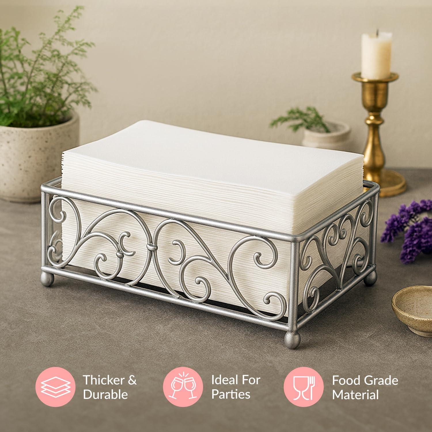 Prestee 200 toallas de mano desechables de papel que se sienten como servilletas de lino, toallas desechables para invitados, servilletas de boda, servilletas de papel, servilletas desechables para