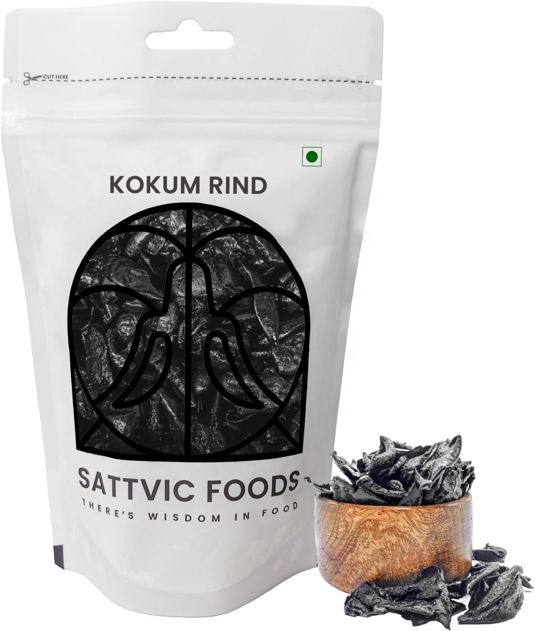 Sattvic Foods Kokum Rinds (250 g) | No Additives, Wet and Juicy Sun-dried Kokum | Sourced from Goa | Rich in Vitamin C & Supports Digestion | Perfect for Curries, Juices, & Traditional Syrups
