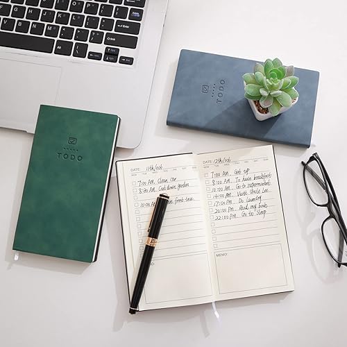 Miniatura 5 de Cuaderno de 196 páginas para lista de tareas diarias, bloc de notas para bolsillo de trabajo, lista de tareas pendientes sin fecha, agenda diaria