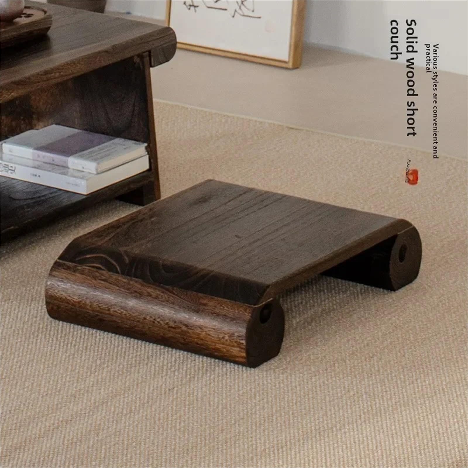 Banco de meditación Madera Maciza