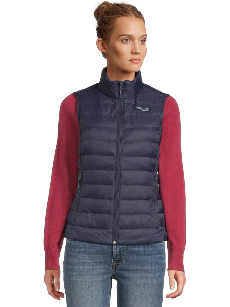 Navy Vineyard Vines Shoreline Puffer Vest