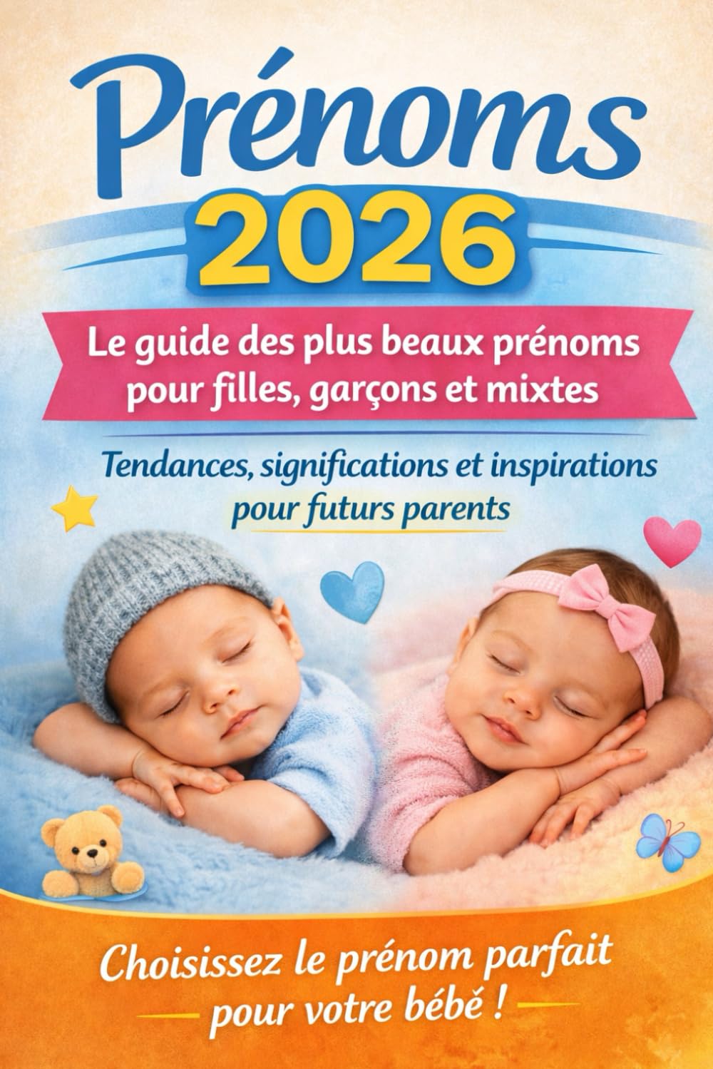 Le guide des plus beaux prénoms pour filles, garçons et mixtes: Tendances, significations et inspirations pour futurs parents (prénoms bébé)