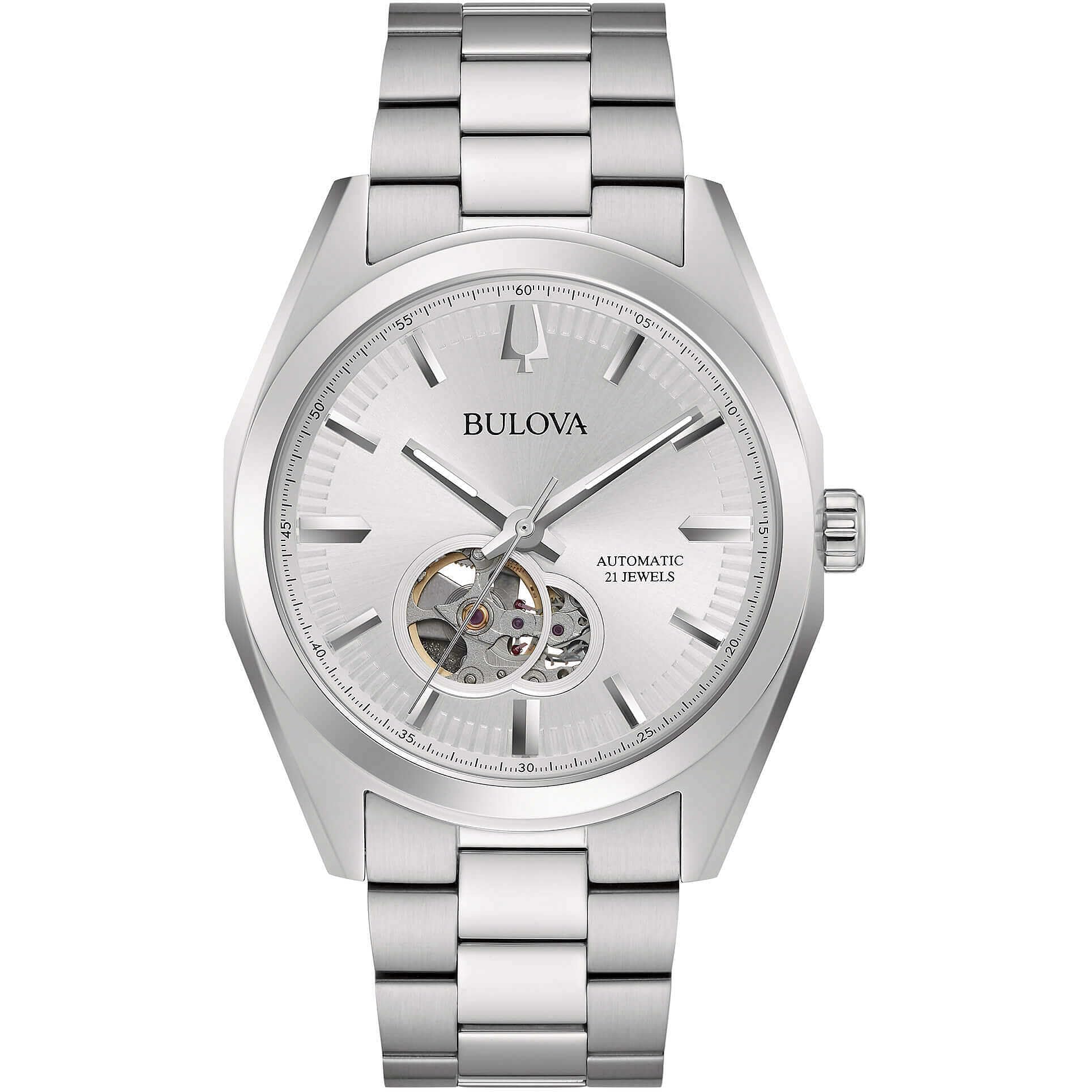 Bulova Orologio Uomo Meccanico Surveyor casual cod. 96A274