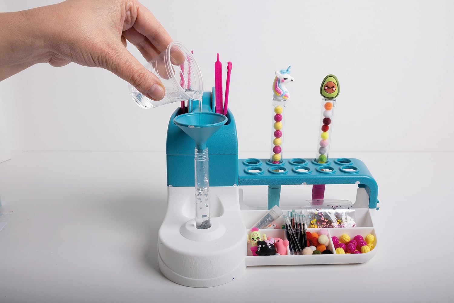 Clementoni - Creative Game Idea to Make Colourful, Workshop, Customizable Pens for Children 6 Years - Made in Italy, Multilingual Colour, 18748