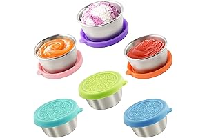 Leaking-Proof Salad Dressing Container for Travel and Meal Prep