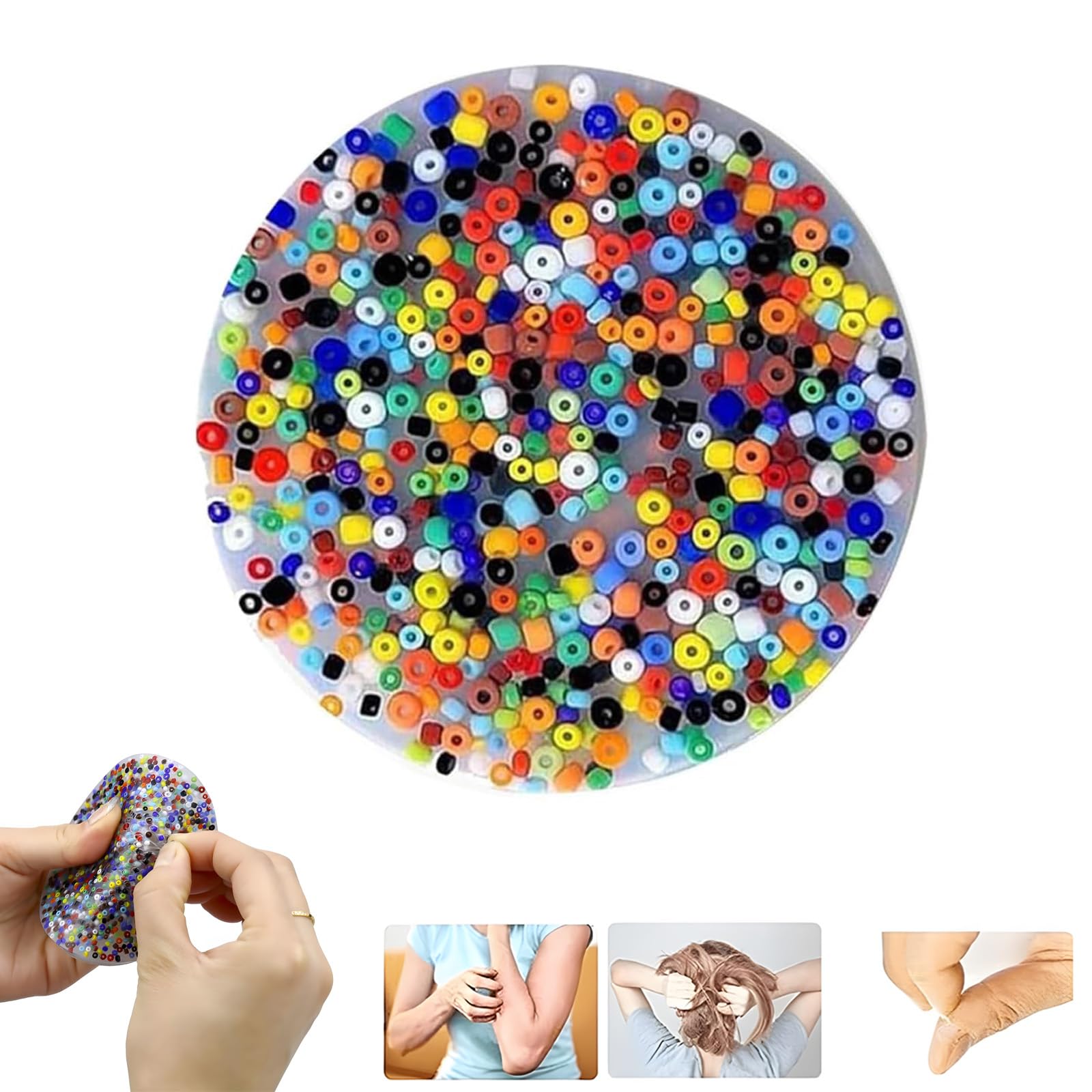 Felicify Picky Pad – 2 Almohadillas De Silicona Para Hurgar, Juguetes Sensoriales Antiestrés Para Niños Y Adultos Con Autismo, TDAH O Ansiedad