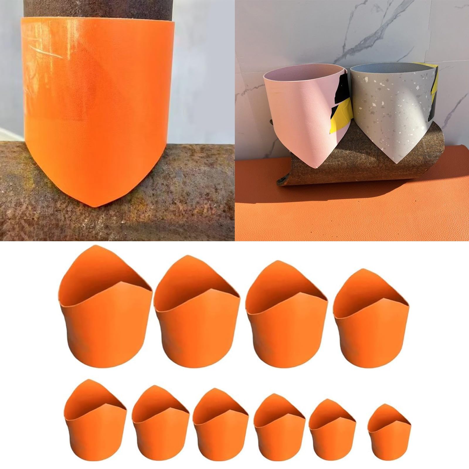 Gabarits de tuyaux ergonomiques avec plusieurs tailles de tuyaux, outils de guidage pour tâches de mesure professionnelles