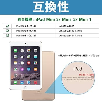 Amazon.co.jp: ProCase iPad Mini 1 2 3 ケース(旧型) 7.9インチ