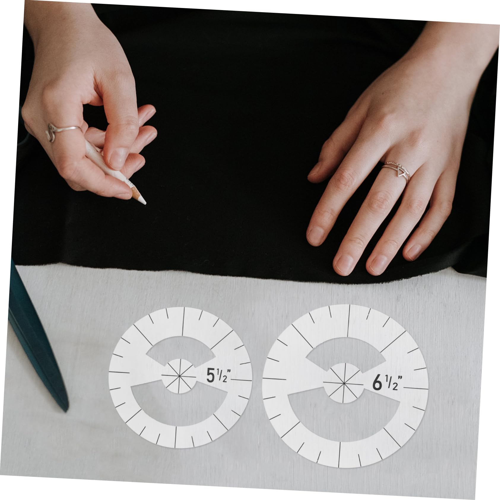 jojofuny 3 Sätze Patchwork -herrschervorlage Nähwerkzeug Nâhzubehör Schneidvorlage Nähschablone Nähvorlage Acryl-quiltwerkzeuge Quilt-werkzeuge Diy Patchwork-lineal Transparent 5 Stück * 3