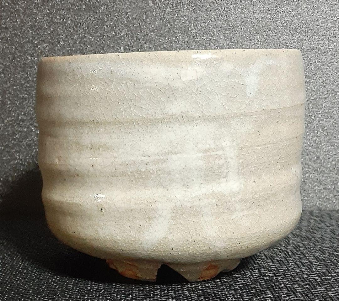 毛利藩御抱窯【十世　坂高麗左衛門】造　萩焼　筒茶碗　共箱　栞付属　茶道具　茶器 Amazon.co.jp: 毛利藩御抱窯十世 坂高麗左衛門造 萩焼 筒茶碗 共