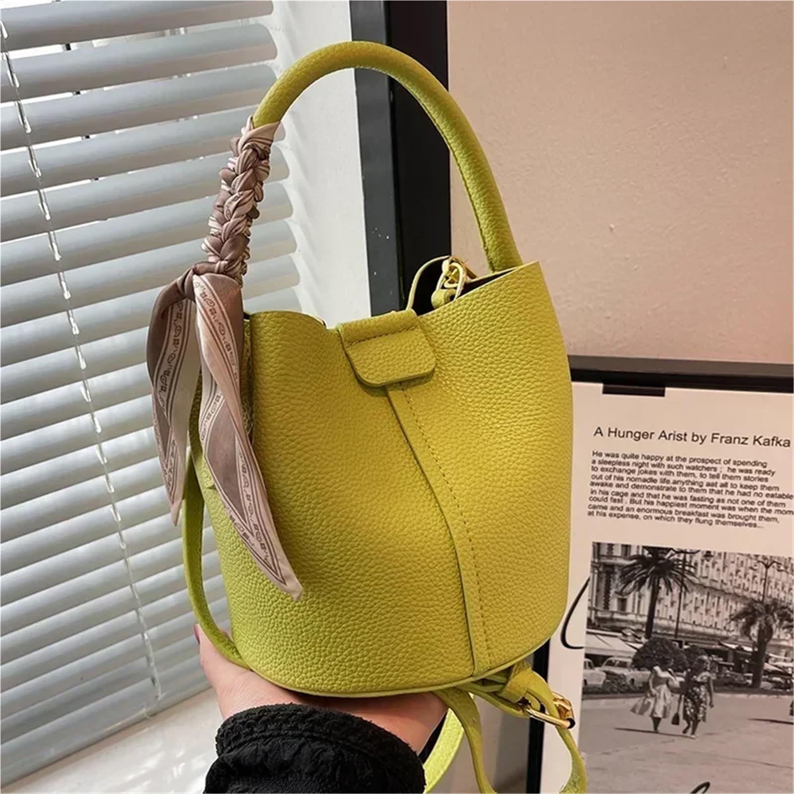 Bolsos cruzados for mujer, bolsos de hombro, diseño lujo, bolso cubo, mano portátiles cuero PU for Para Viajes Compras Trabajo Citas