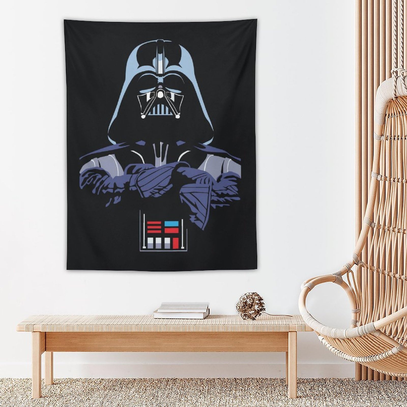 Amazon.co.jp: タペストリー スター ウォーズ ダースベイダー 壁掛け