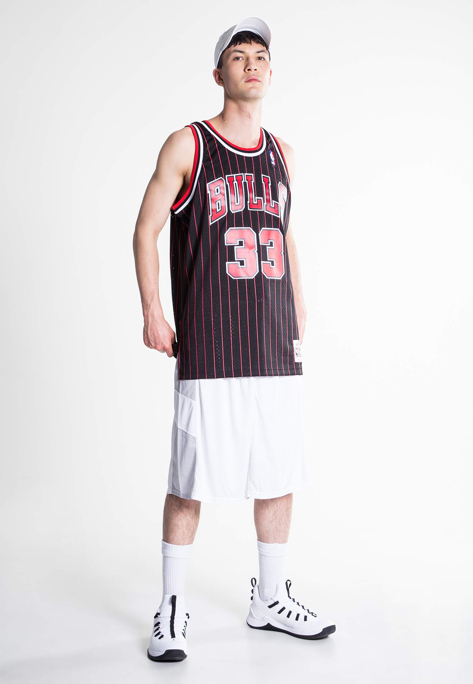 Mitchell & Ness Replica Swingman NBA Jersey HWC 33 Scottie Pippen Chicago Bulls Basketball Trikot
