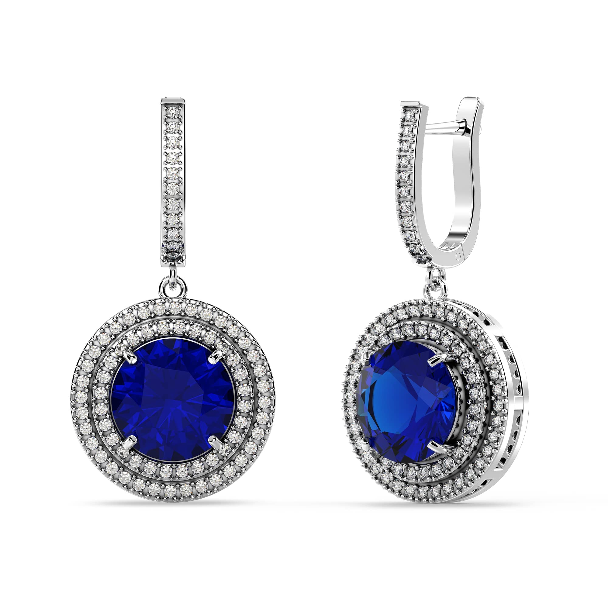 See full amazon price history chart for Amazon Brand - Nora Nico 925 Sterling Silver BIS Hallmarked Round Blue Sapphire White CZ Drop Dangle Earrings for Women and Girls Amazon Brand - Nora Nico 925 Sterling Silver BIS Hallmarked Round Blue Sapphire White CZ Drop Dangle Earrings for Women and Girls (B0BG5M9L6Z) Amazon Price History, Amazon Price Tracker
