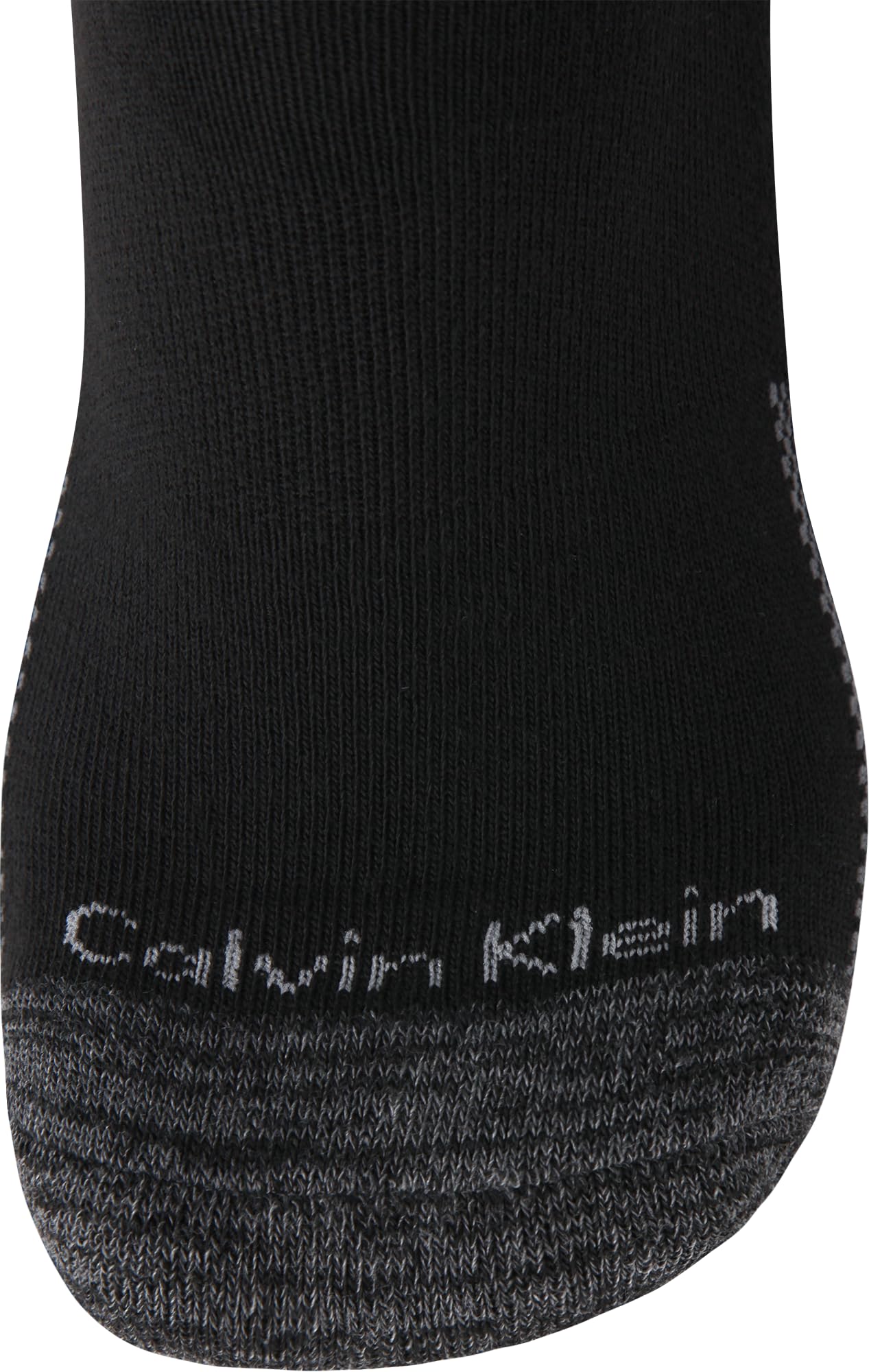 Calvin Klein Herren High Quarter Socken – 12er-Pack, atmungsaktiv, gepolstert, athletische Performance, Crew-Socken für Herren (Größen: 40-47), Schwarz, 39-46 EU