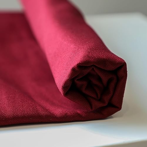 Vista 42 de Simple&Opulence The Yard, tela de lona 100% algodón, 10 onzas, 59 pulgadas, tela de pato natural, peso medio para pintar, coser, manualidades