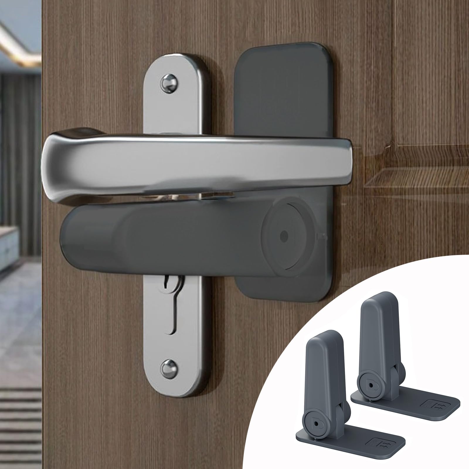 Amazon.co.jp: ZEWZE ドアハンドルロック チャイルドロック ドア