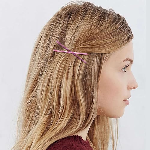 Miniatura 6 de Lurrose 96 pinzas para el cabello, barniz de estufa, pasadores de metal, diapositivas de pelo negro para mujeres y niñas, accesorios de peinado
