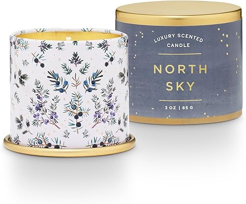 ILLUME Noble Holiday North Sky - Vela de soja, lata grande