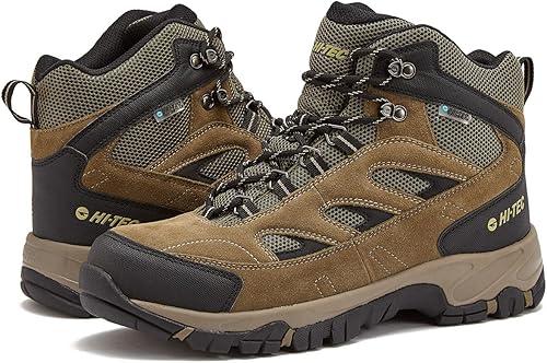 Vista 7 de HI-TEC Yosemite WP - Botas de senderismo impermeables para hombre, ligeras, transpirables, para exteriores, para senderismo