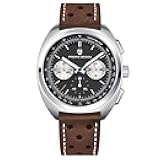 Pagani Design 1782 Men's Vintage Quartz Chronograph Watch AR Synthetic Sapphire VK63 Movement 100m Waterproof Multifunctional Sport Analog WristWatches