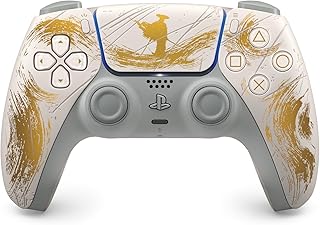 Controle sem fio DualSense® – Edição Limitada Ouro Ghost of Yōtei - PlayStation 5 - Produto 7 mais recomendado com 4.8 estrelas