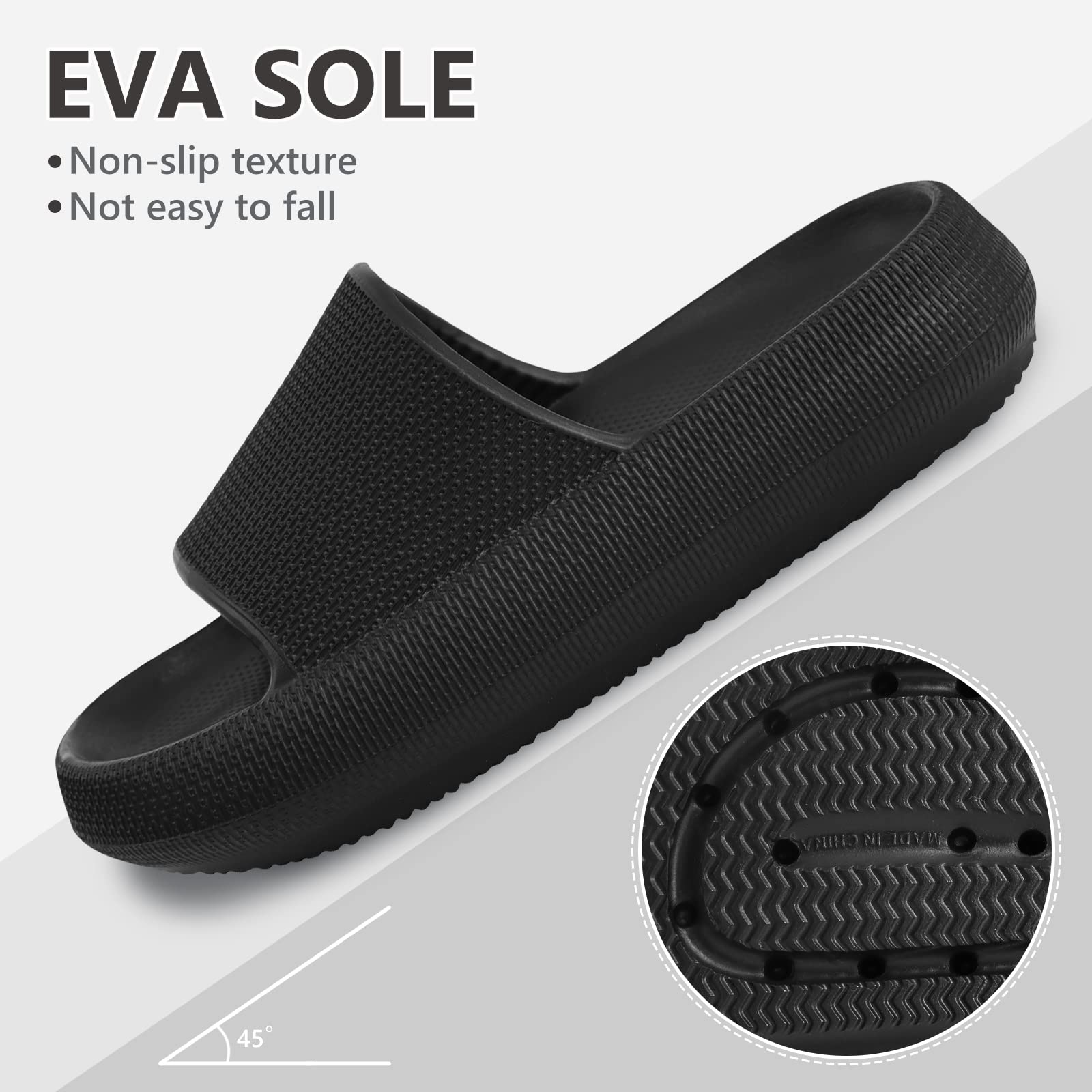Chaussons pour enfants Chaussons d'intérieur pour garçons et filles Sandales antidérapantes d'été, de plage et de piscine 29-35 EU