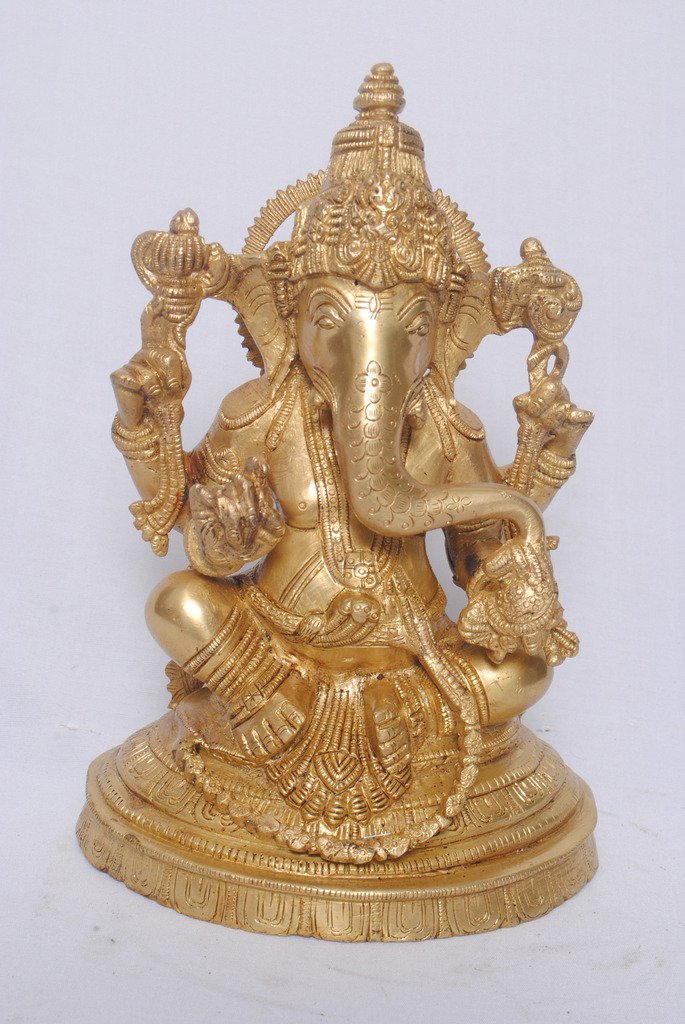 Lord Vinayagar Statue Sitting Amazon.in