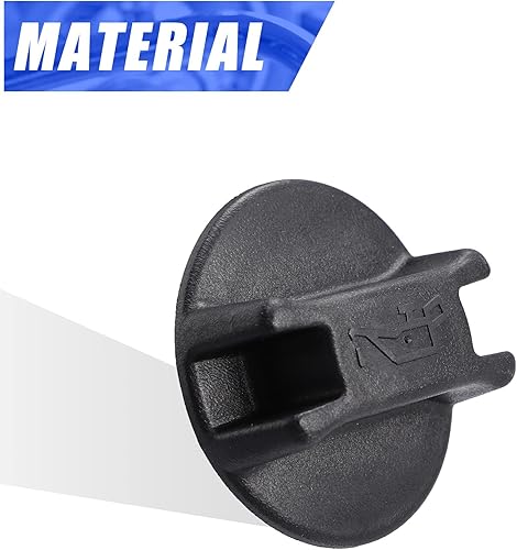 Miniatura 7 de Tapa negra del depósito de combustible del motor, cubierta de tapón de llenado de gasóleo para reemplazar 15255-1P010 15255-1P110 para Nissan 370Z