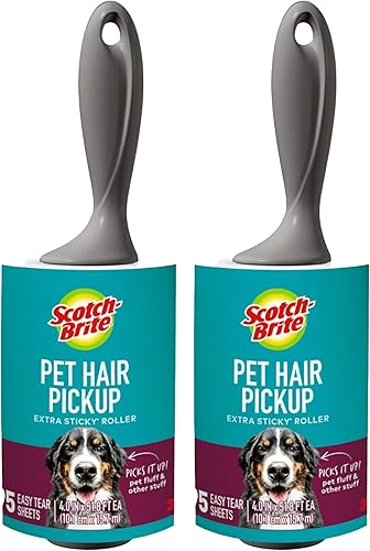 Miniatura 9 de Scotch-Brite Rodillo de pelusa extra pegajoso para mascotas 95 hojas