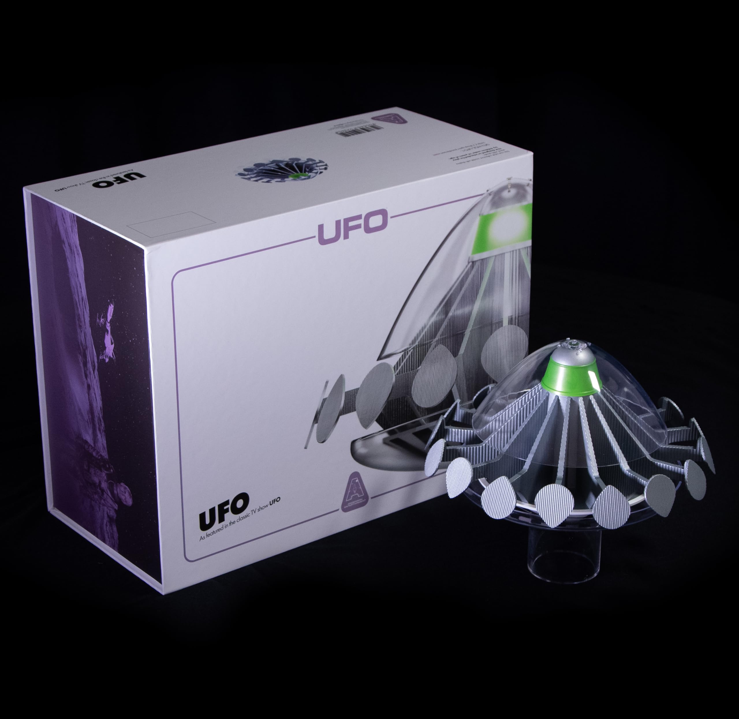 トップス upperfield one UFO Gerry Anderson's UFO Collectible Spinning Spacecraft, Limited