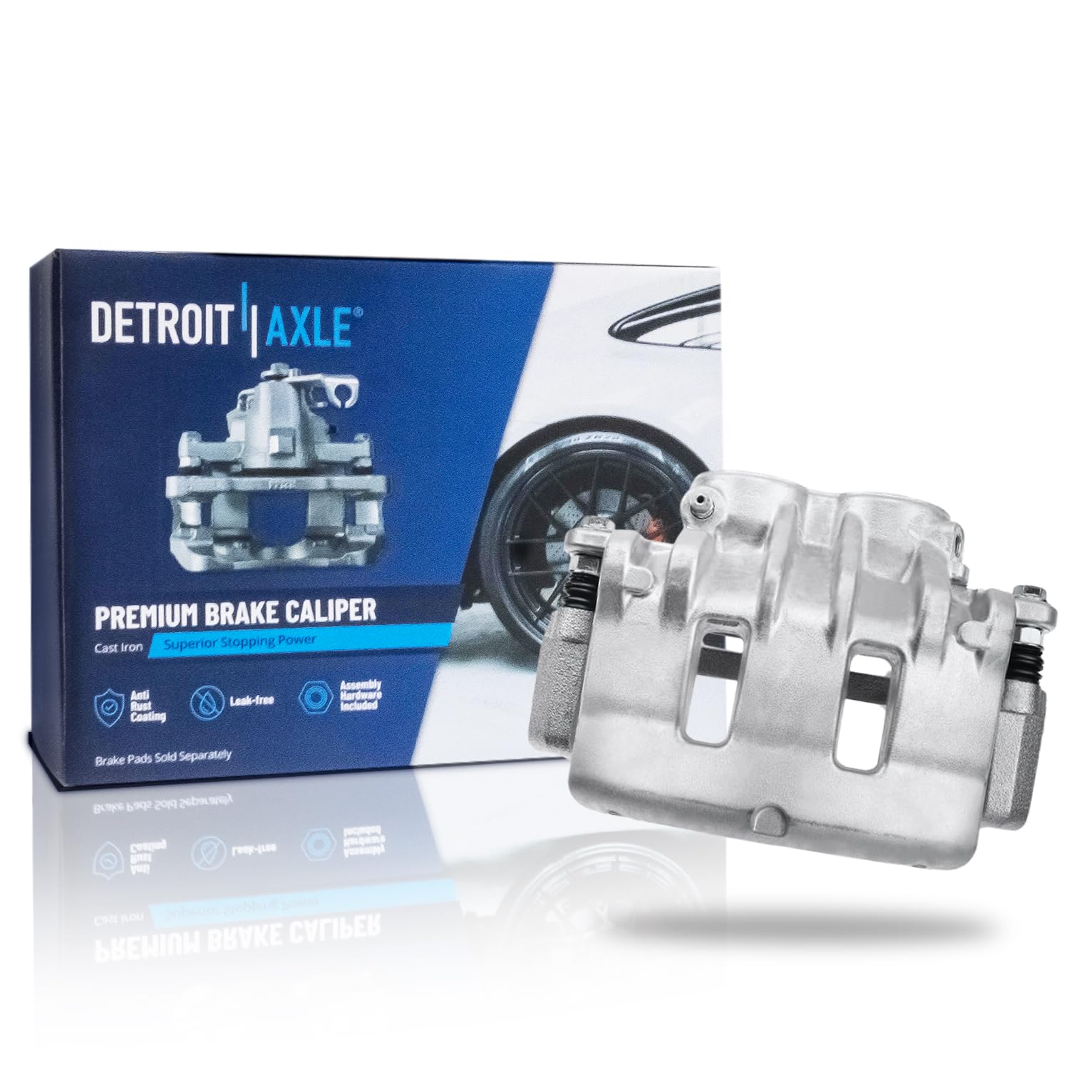 Detroit Axle - Front Right Brake Caliper for 2009 2010 2011 Cadillac STS