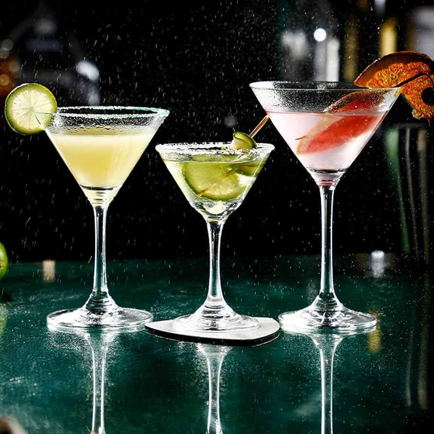 Amazon.co.jp: マティーニグラス クリスタルガラス 120ml マティーニ