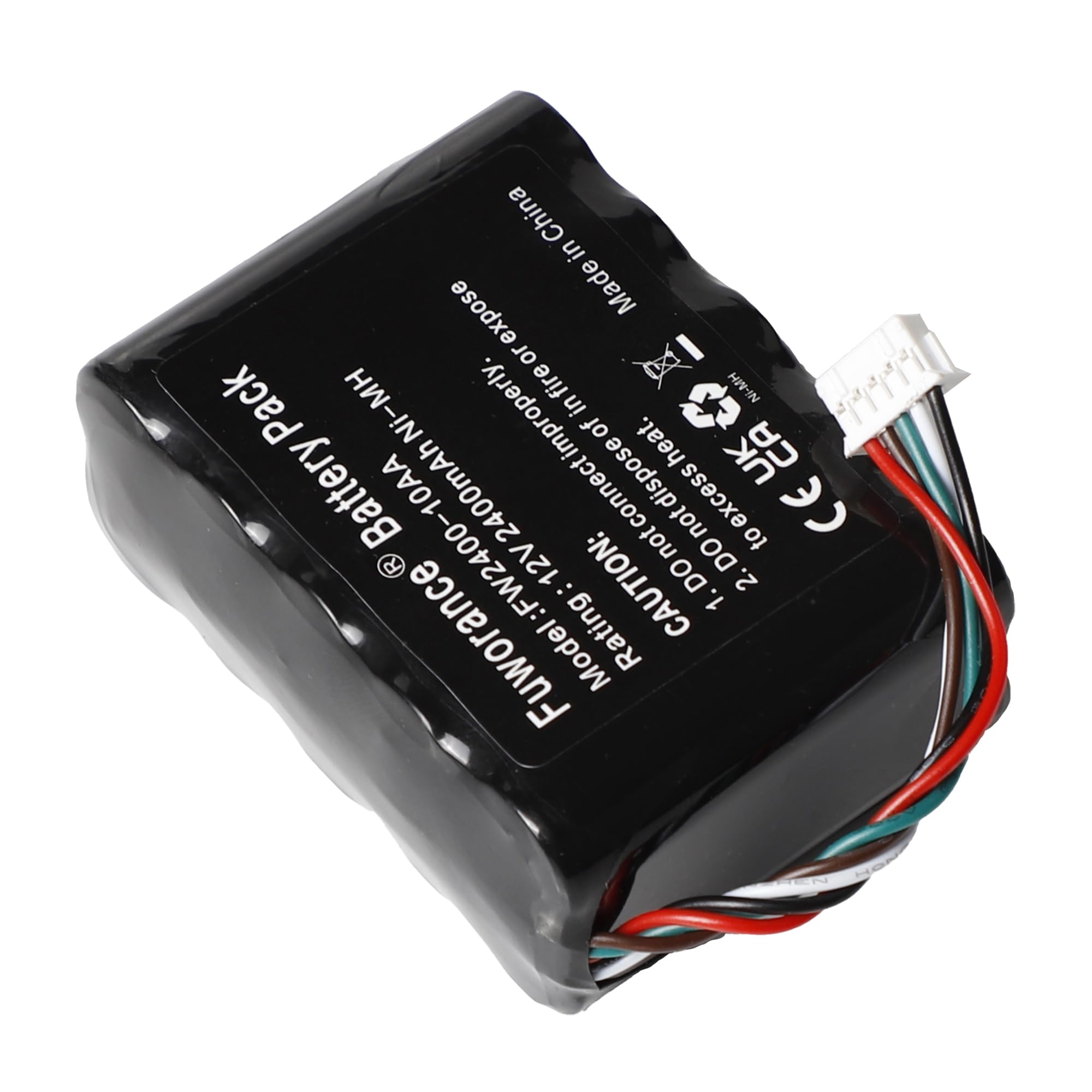 2400mAh 12V 533-000050 Batterie de Remplacement Compatible avec Logitech Squeezebox Radio, XR0001, X-R0001, HRMR15/5, 1NT210AAHCB10YMXZ NiMH Batterie avec Outils de réparation