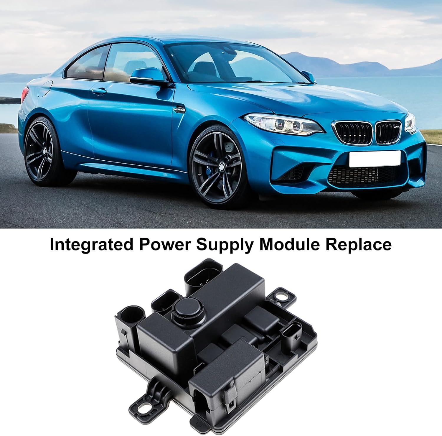 Integrated Power Supply Module 2008-2023 for BMW 120i 220i 328i 335i 428i 435i 535i 640i 740i 3 GT 5 GT M1 M3 X3 X4 X5 X6 Integrated Supply Module IVM Replace# 12637591534 12638645514