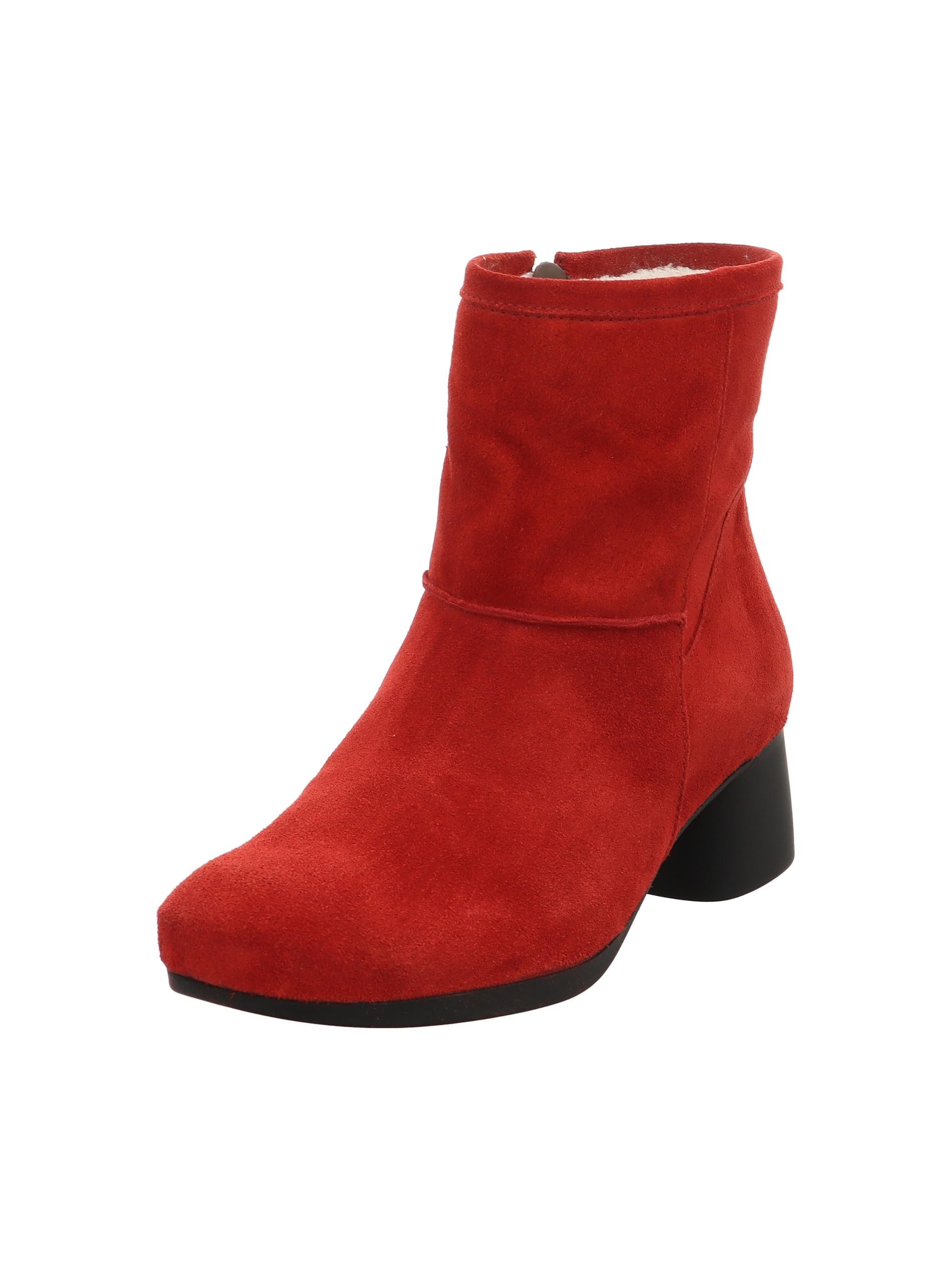 Think! Women's Nani Lederfutter Ankle Boot, Melograno 5000, 3.5 UK