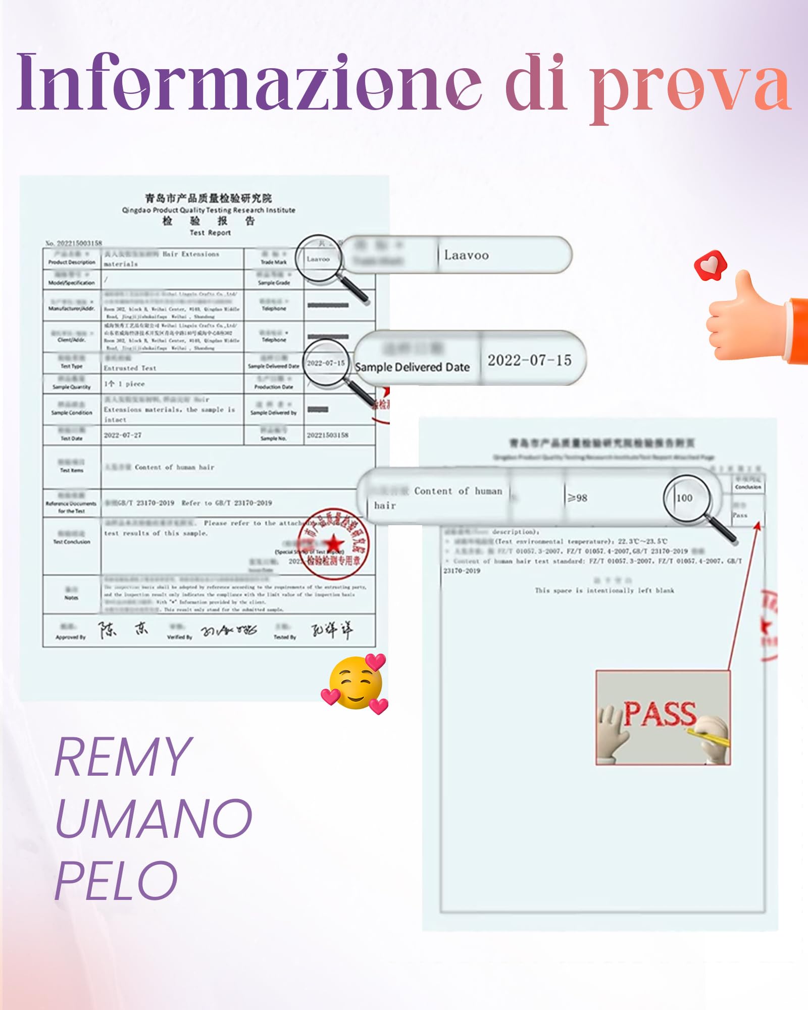LaaVoo 60cm Extension Capelli Veri Tessitura Nero Jet 120g Matassa Leggera Remy