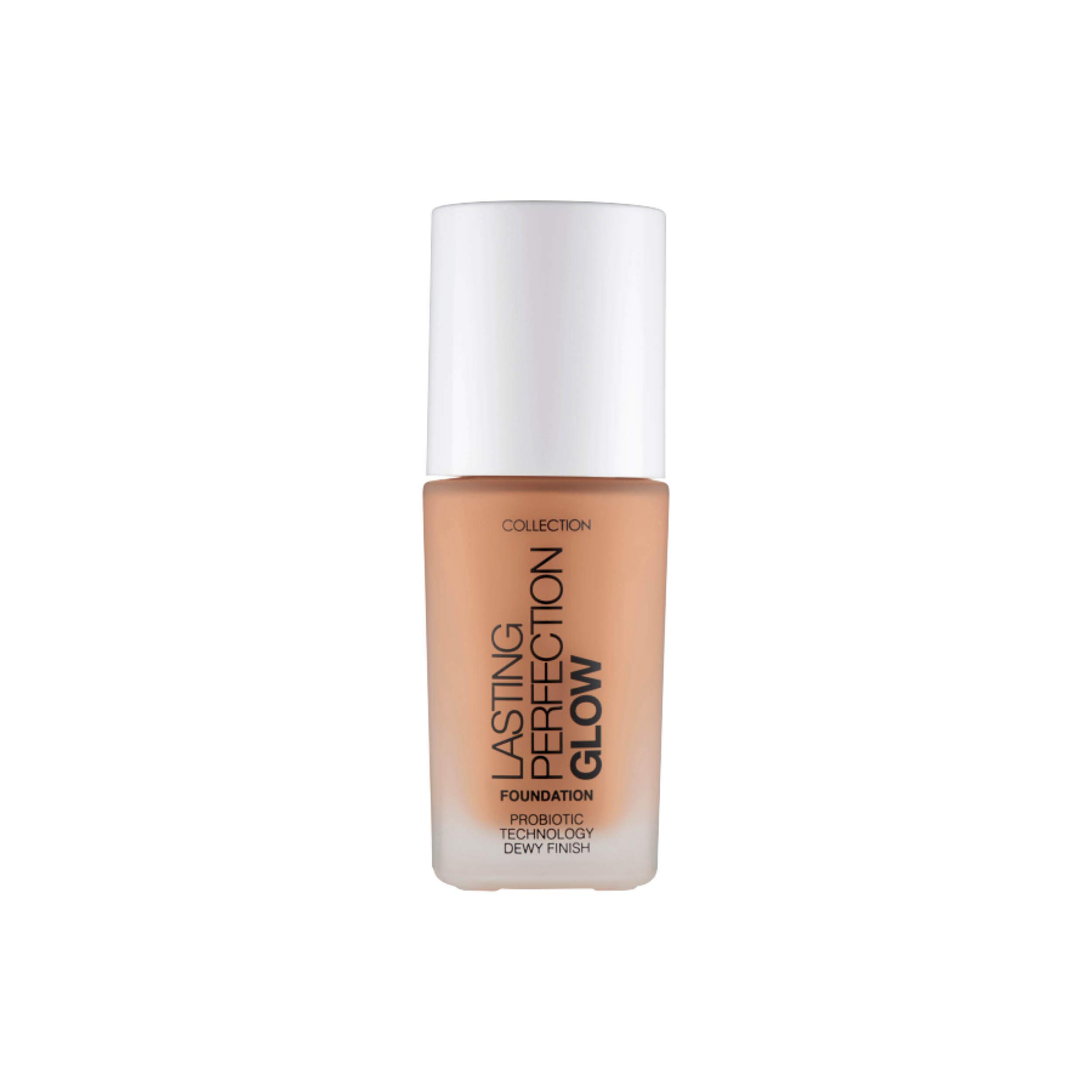 Cosmetics Lasting Perfection Glow Foundation, Medium to Full Coverage, 27ml, Medium Caramel